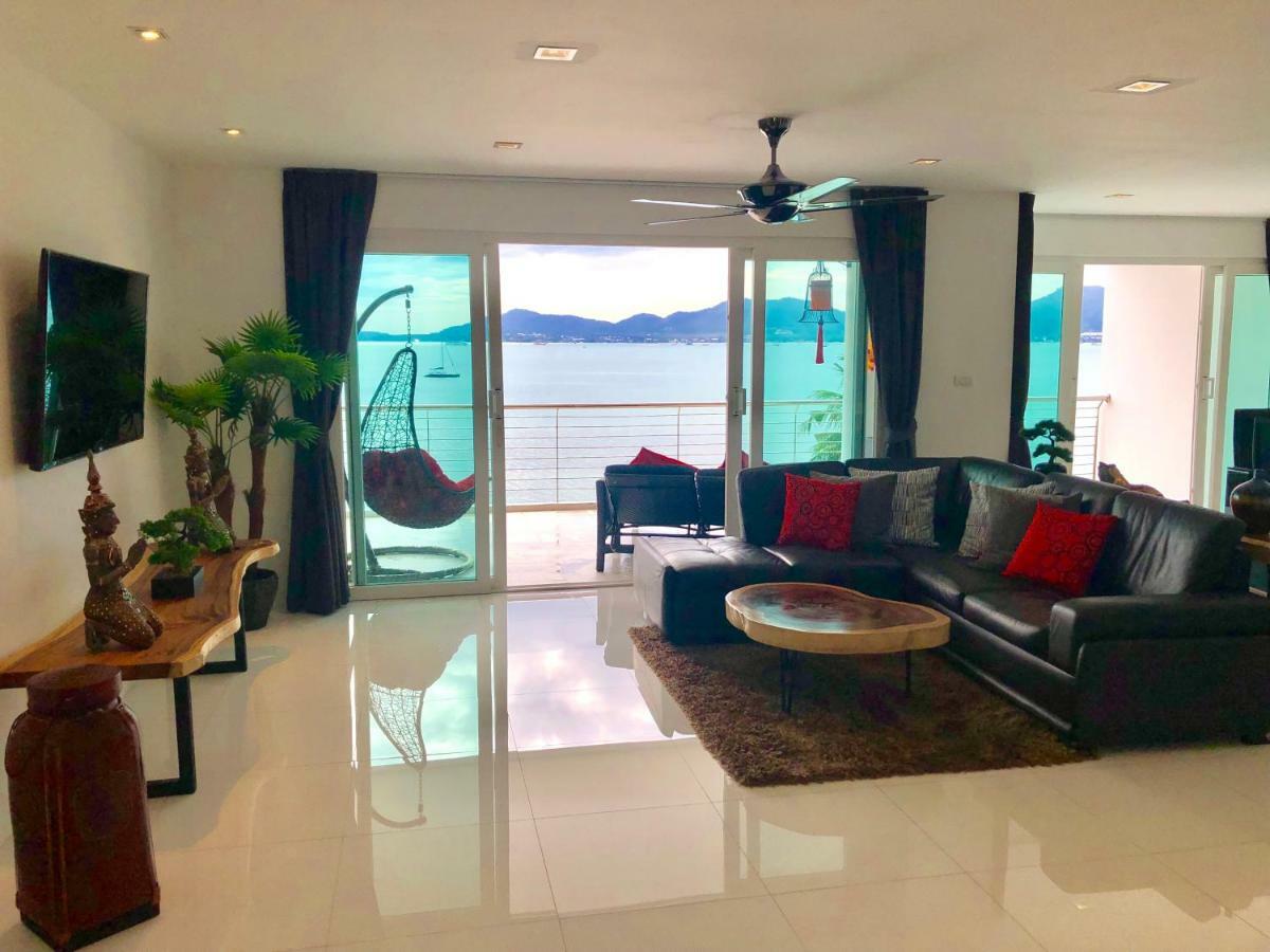 D-Lux 4 Bed Beachfront Apartment With Sea View Panwa Beach Exterior foto